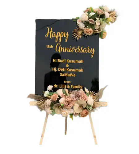 Papan Bunga Akrilik Brangsong