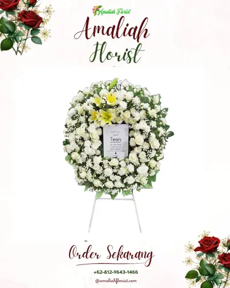 Krans Bunga Duka Brangsong