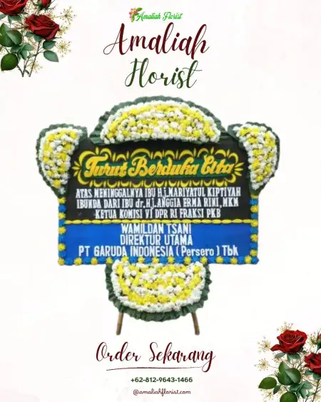 Papan Bunga Duka Brangsong